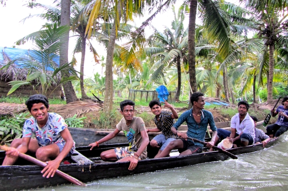 Quilon backwaters village life
