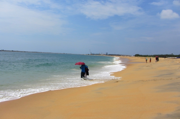 Quilon beach Kerala India